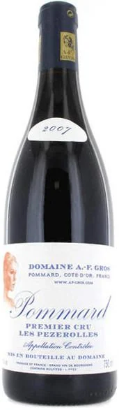 Вино Domaine A. F. Gros Pommard 1er Cru Les Pezerolles AOC Поммар 1-ер Крю Ле Пезроль Домен А. Ф. Гро 2007  750 мл