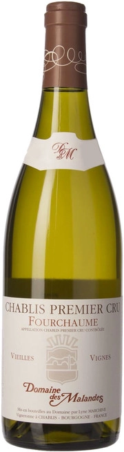 Вино Domaine des Malandes Chablis Premier Cru  Fourchaume 2020 750 мл 13%