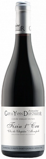 Вино  Domaine Guy & Yvan Dufouleur  Fixin 1-er Cru  Clos Du Chapitre  Monopole  Домен Ги & Иван Дюфулёр  Фисен Премье Крю "Кло Дю Шапитр" Монополь 2017 750 мл