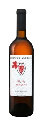 Вино    Lekso's Marani Mtsvane Qvevri Batono   Лексос Марани Мцване Квеври Батоно оранжевое сухое  750 мл