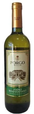 Вино Porgo Fiano, "Порго Италия Фиано Беневентано", белое полусухое 12,5%, регион Кампания