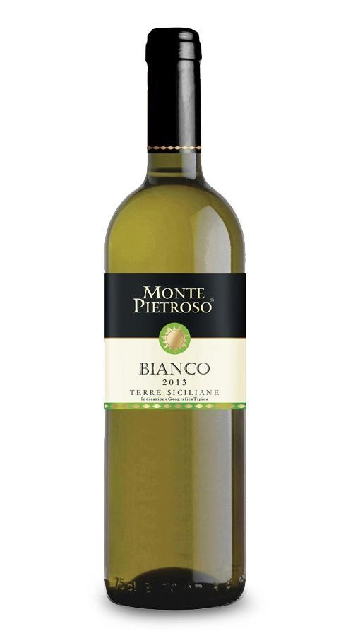 Вино Монте Пьетрозо Бьянко Терре Сицилиане   750 мл