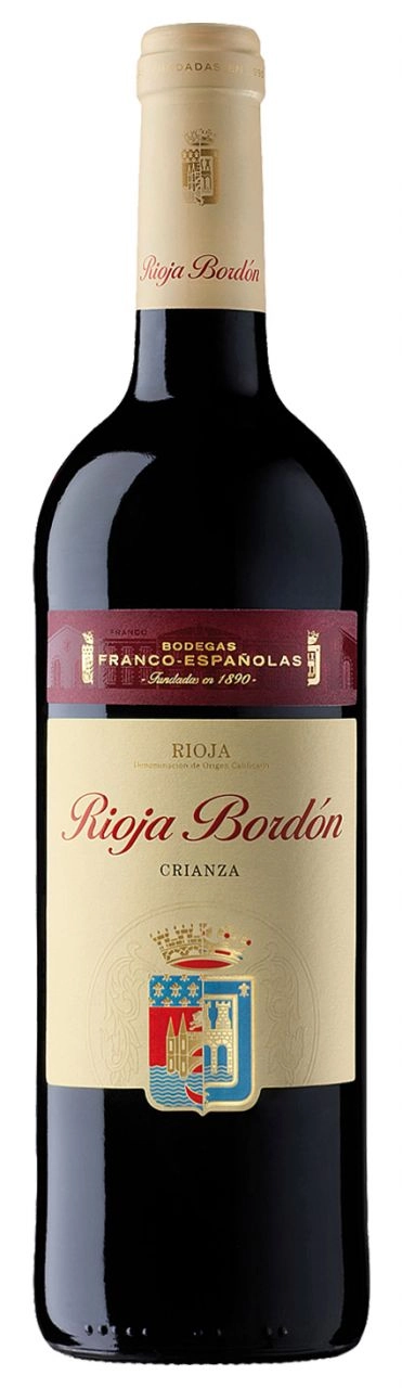 Вино RIOJA BORDON CRIANZA 2015 RIOJA D.O.Ca. «РИОХА БОРДОН» КРИАНСА РИОХА DOCa 2015 750 мл