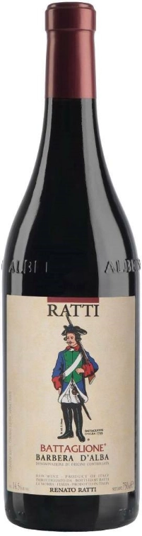 Вино  Renato Ratti  Battaglione Barbera d'Alba DOC  2021  1500 мл 13%