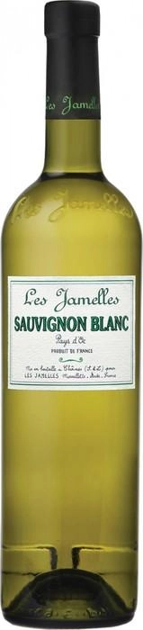 Вино Les Jamelles Sauvignon Blanc Pays d'Oc IGP Ле Жамель Совиньон Блан Пэи д’Ок 2018 750 мл