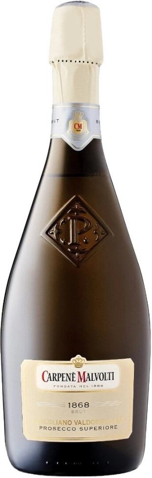 Игристое вино Carpene Malvolti 1868 Brut Conegliano Valdobbiadene Prosecco Superiore  1500 мл  11%