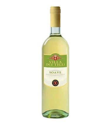 Вино CASA VINICOLA NATALE VERGA S.P.A.  VILLA DEI TIGLI "Soave" DOC VENETO white dry  2013г 0,75