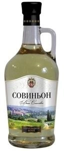 Вино столовое Вино-Гранде Совиньон Сортовая белое полусладкое 750 мл