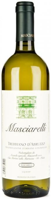 Вино Masciarelli  Trebbiano d’Abruzzo DOC   Машарелли Треббьяно д'Абруццо 2017  750 мл