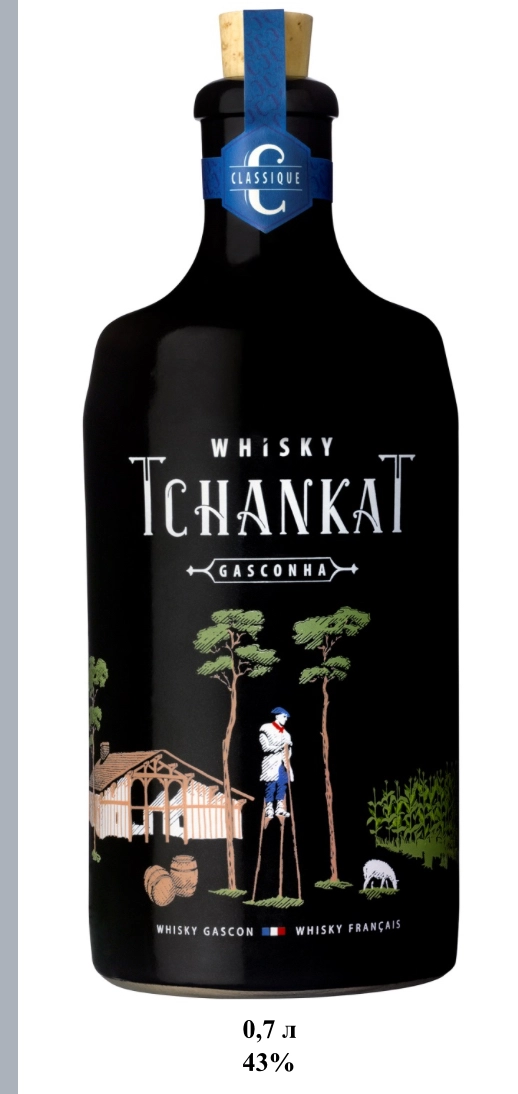 Виски Tchankat Tchankat 700 мл 43%