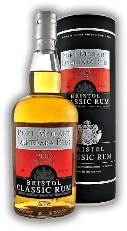 Ром Bristol Classic Rum Port Morant  Demerara Rum gift tube 2008  700 мл