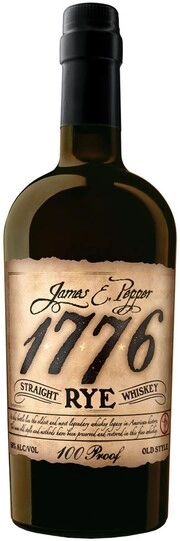 Виски James E. Pepper 1776 Straight Rye  750 мл