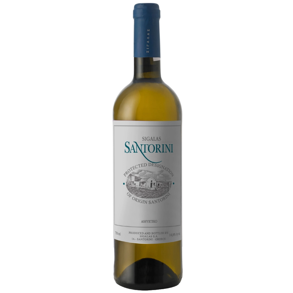 Вино Sigalas Santorini Assyrtiko 2023  750 мл  14,5%