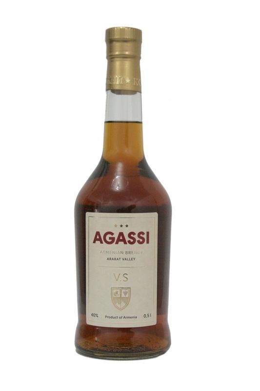 Коньяк AGASSI   V.S. 3year 0,5л