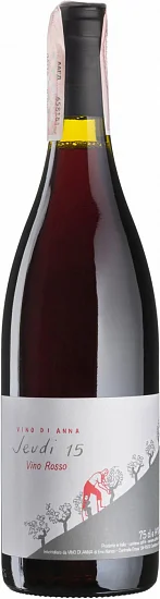 Вино  Vino di Anna, Jeudi 15 Rosso вино ди Анна Жёди 15 Россо 750 мл