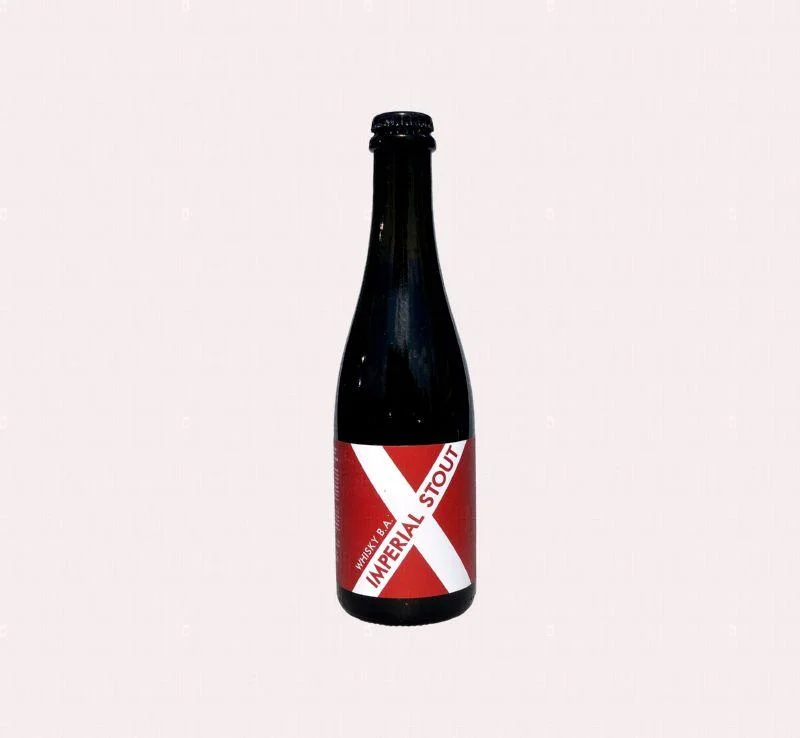 Пиво Konix Imperial Stout Whisky B.A Коникс Империал Стаут Виски Б.А 375 мл