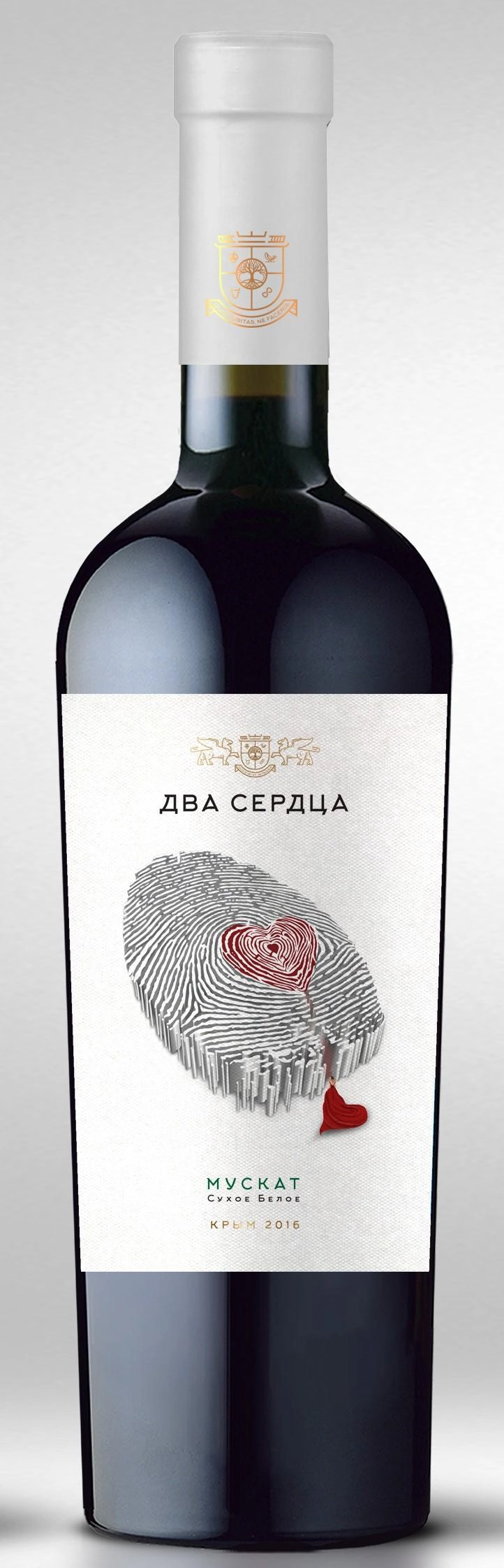 Вино  Авторские вина Павла Пестова Два сердца Мускат полусухое 2023 750 мл