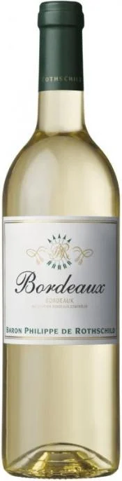 Вино Bordeaux  Bordeaux AOC Blanc Филипп де Ротшильд  Бордо Блан 2013  750 мл