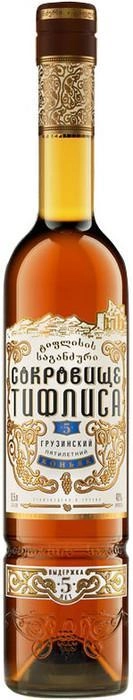 Коньяк  Treasure Tiflis  5 Years Old   500 мл