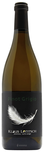 Вино   Klaus Lentsch Pinot Grigio  Клаус Ленч  Пино Гриджио Альто Адидже 2021 750 мл  13 %