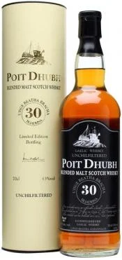 Виски Poit Dhubh 30 Years Old gift box Поч Гу 30-летний в подарочной упаковке 700 мл