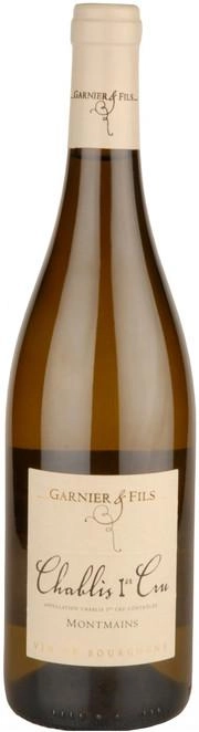 Вино Domaine Garnier Chablis Premier Cru  Montmains АОС  2020 750 мл