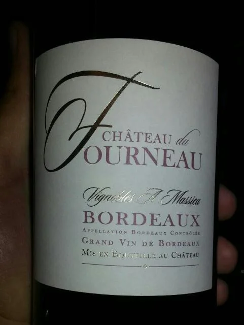 Вино Chateau Du Fourneau, Bordeaux, 2012/Шато Дю Фурно, Бордо 2012 750 мл