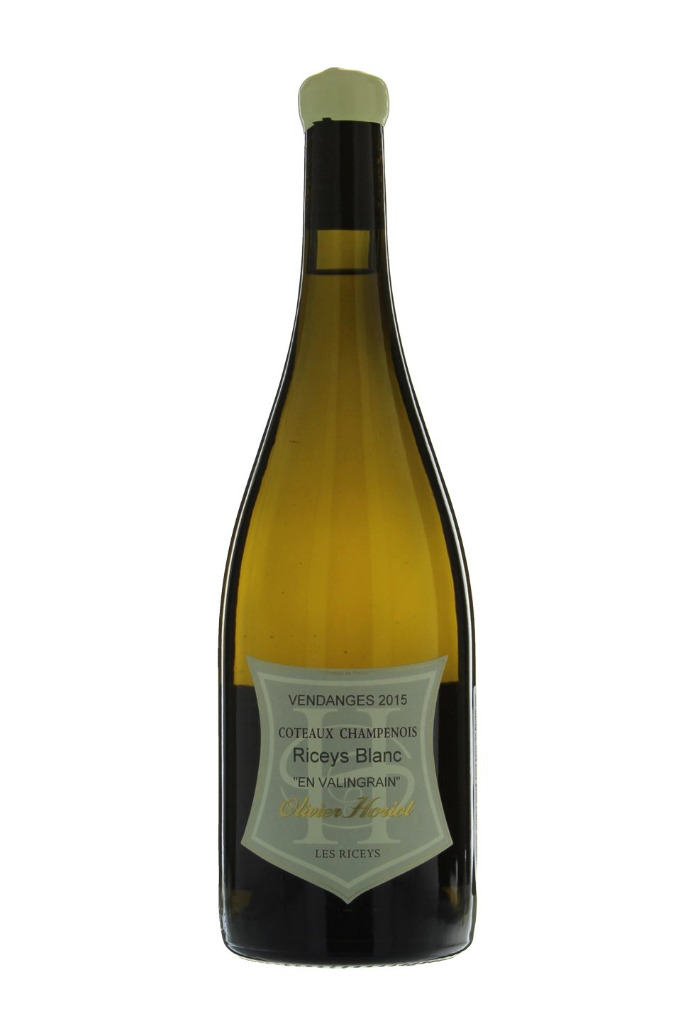 Вино Olivier Horiot En Valingrain Riceys Blanc Coteaux Champenois AOC Оливье Орио Ан Валенгрэн Рисе Блан Кото Шампенуа 2017 750 мл