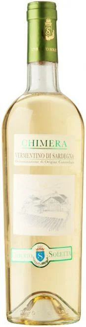 Вино Tenute Soletta, "Chimera", Vermentino di Sardegna DOC, "Химера", 2011, 750 мл