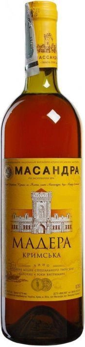 Вино Массандра Мадера Крымская 750 мл