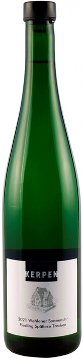 Вино Kerpen Wehlener Sonnenuhr Riesling Spatlese Trocken Керпен Веленер Зонненур Рислинг Шпетлезе Трокен  2021 750 мл 11%