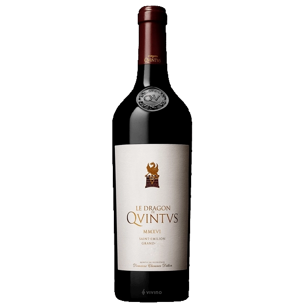 Вино Le Dragon de Quintus Saint-Emilion Grand Cru AOC  Ле Драгон де Куинтюс 2017  750 мл