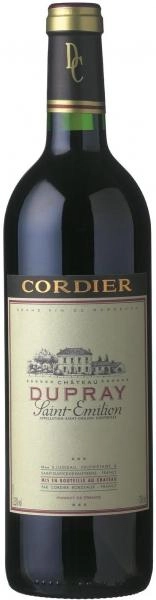 Шато Дюпре, Сэнт-Эмильон АОС, Cordier Mestrezat Grands Crus/Кордье Местреза Гран Крю, 2009