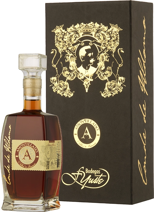 Вино ликерное полусухое Jerez DO Conde de Aldama Amontillado  80year 500 мл