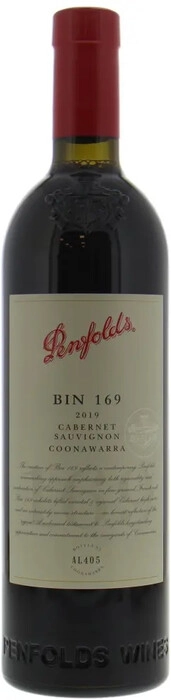 Вино Penfolds  Bin 169 Cabernet Sauvignon Coonawarra 2019 750 мл