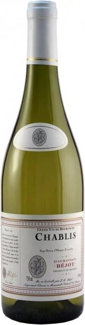Вино Bejot Chablis  Бежо Шабли 2013 750 мл