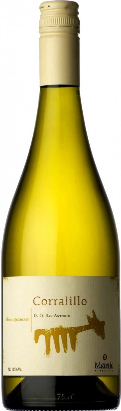 Вино Matetic Corralillo  Gewurztraminer San Antonio Valley DO  2018 750 мл