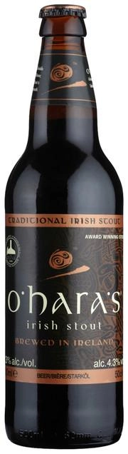 Пиво Carlow, "O'Hara's" Irish Stout  О'Харас  О'Харас" Айриш Стаут  500 мл