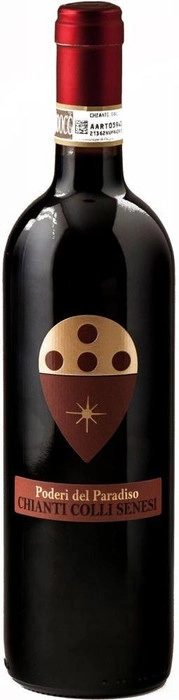 Вино Poderi del Paradiso, Chianti Colli Senesi Toscana DOCG Подери дель Парадизо Кьянти Колли Сенези 2018 750 мл