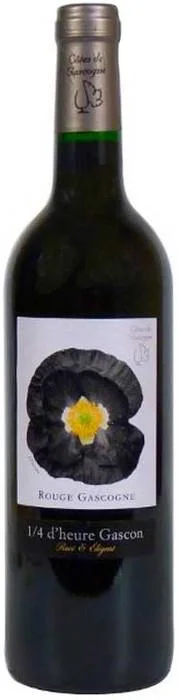Вино 1/4 d'heure Gascon  Rouge  Катр д'Ор Гаскон Руж  2015 750 мл