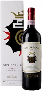Вино Nipozzano Chianti Rufina Riserva DOCG  2022 gift box  750 мл
