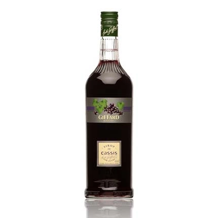 Сироп Giffard Blackcurrant  Жиффар Черная смородина 1000 мл