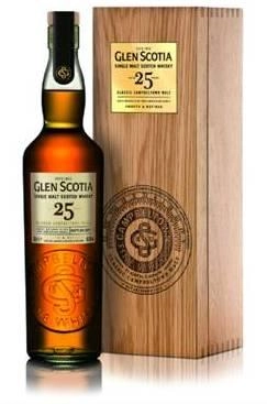 Виски Glen Scotia 25 Years Old gift box 700 мл 49%