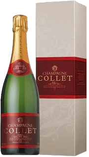 Игристое вино Champagne Collet Grand Art   gift box  1500 мл