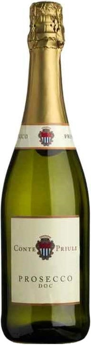 Вино игристое  Conte Priuli   Prosecco  Extra Dry  2019 750 мл