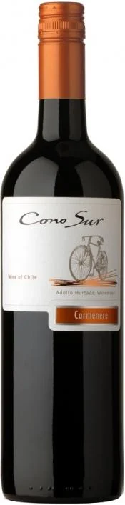 Вино Cono Sur  Carmenere Rapel Valley  Коно Сур   Карменер  2012  750мл