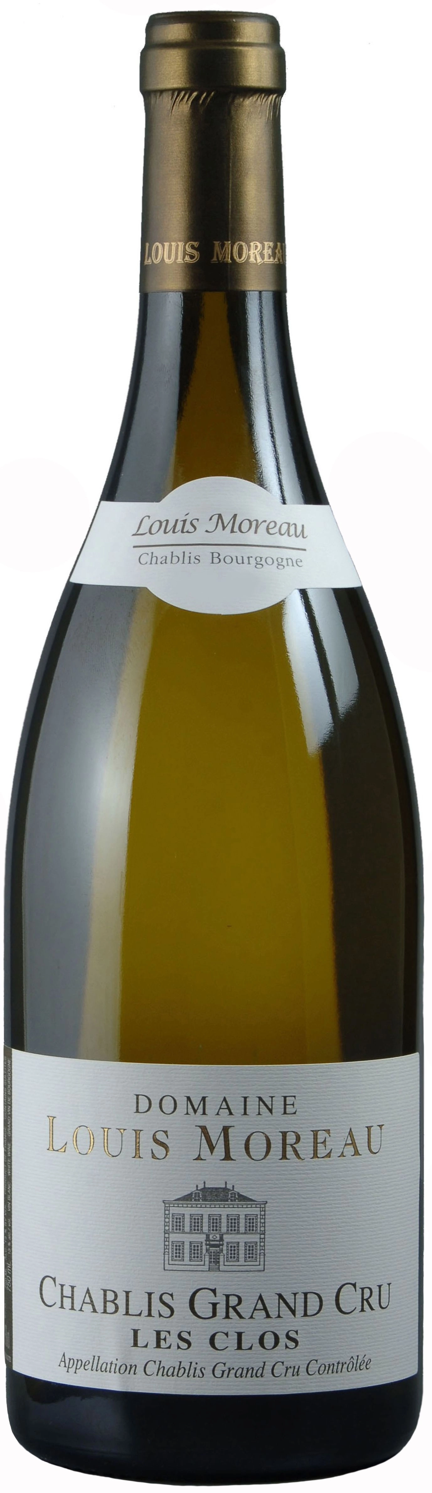 Вино Domaine Louis Moreau Chablis Grand Cru Les Clos 2018 750 ml 13%
