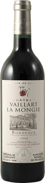 Вино Chateau Vaillart la Mongie АОС  2014 750 мл