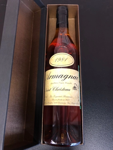 Арманьяк Saint Christeau Vintage 40% 1981 700 мл в п/у