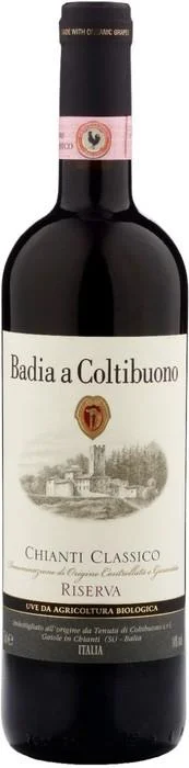 Вино Badia a Coltibuono, Chianti Classico Riserva DOCG, Бадья а Кольтибуоно, Кьянти Классико Ризерва, 2008